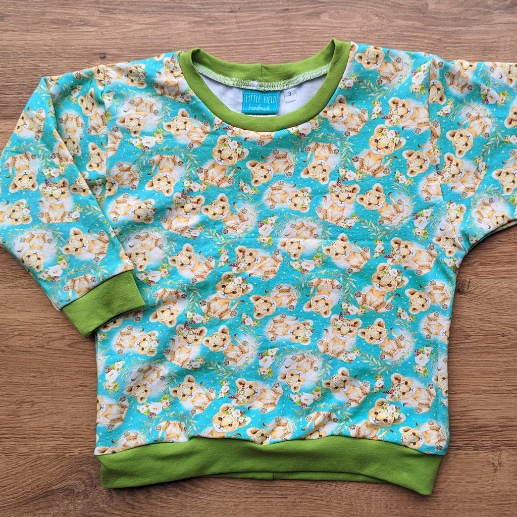 SIZE 3 Baby lion lounge jumper