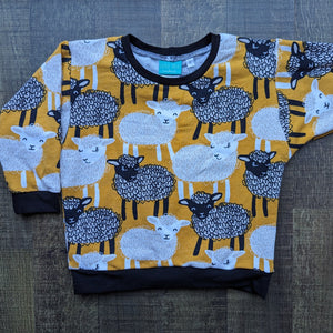 SIZE 2 Mustard sheep lounge jumper