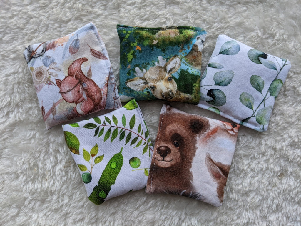 Set of 5 mini rice bags - 12R
