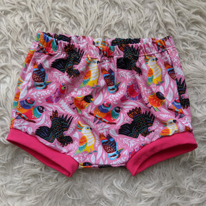 Size 2 Aussie birds pink bummies