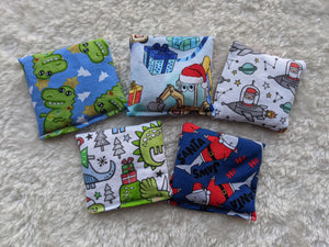 Set of 5 mini rice bags - C12