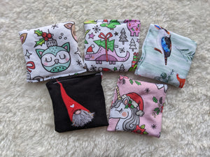 Set of 5 mini rice bags - C14