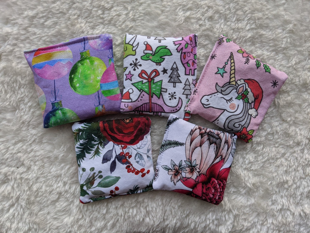 Set of 5 mini rice bags - C16