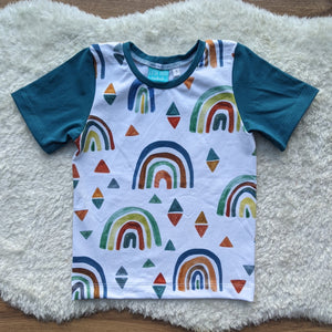 Size 5 Dark rainbow tshirt