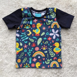 Size 1 Duckies garden tshirt