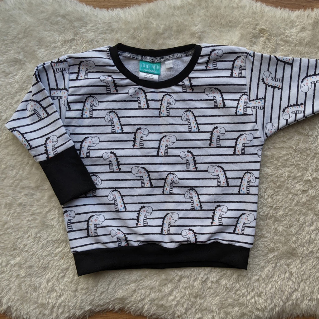 Size 1 Crayon dinos lounge jumper