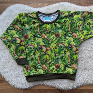 Size 5 Jungle dinos lounge jumper