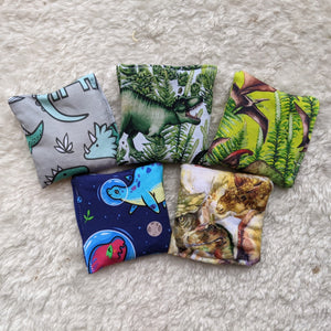 Set of 5 mini DINOS rice bags - D6