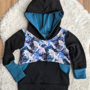 SIZE 1-3 Grow With Me Serenity dragons hoodie