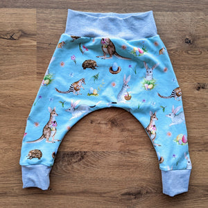 SIZE 0 Native Easter animals harem pants