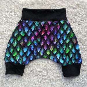 SIZE 1 Dragon scales harem shorts