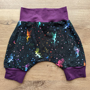 SIZE 1 Space fairies harem shorts