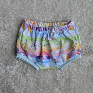Size 000 IVF pastel rainbow bummies