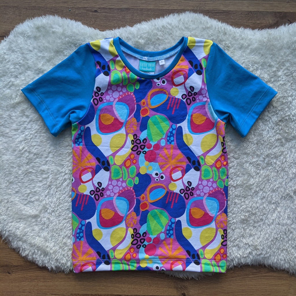 Size 6 Mish Mash Kasey Rainbow tshirt