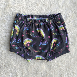 Size 3 Love is love bummies