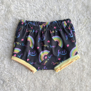 Size 2 Love is love bummies