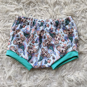 Size 1 mermaid koalas bummies