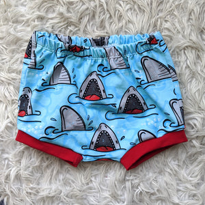 Size 0 sharks bummies