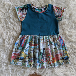 Size 1 Mays Tales gathered waist dress