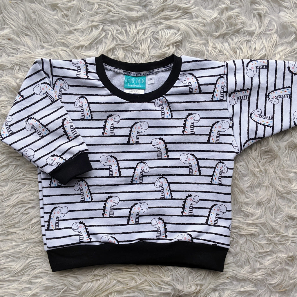 Size 0 Crayon dinos lounge jumper