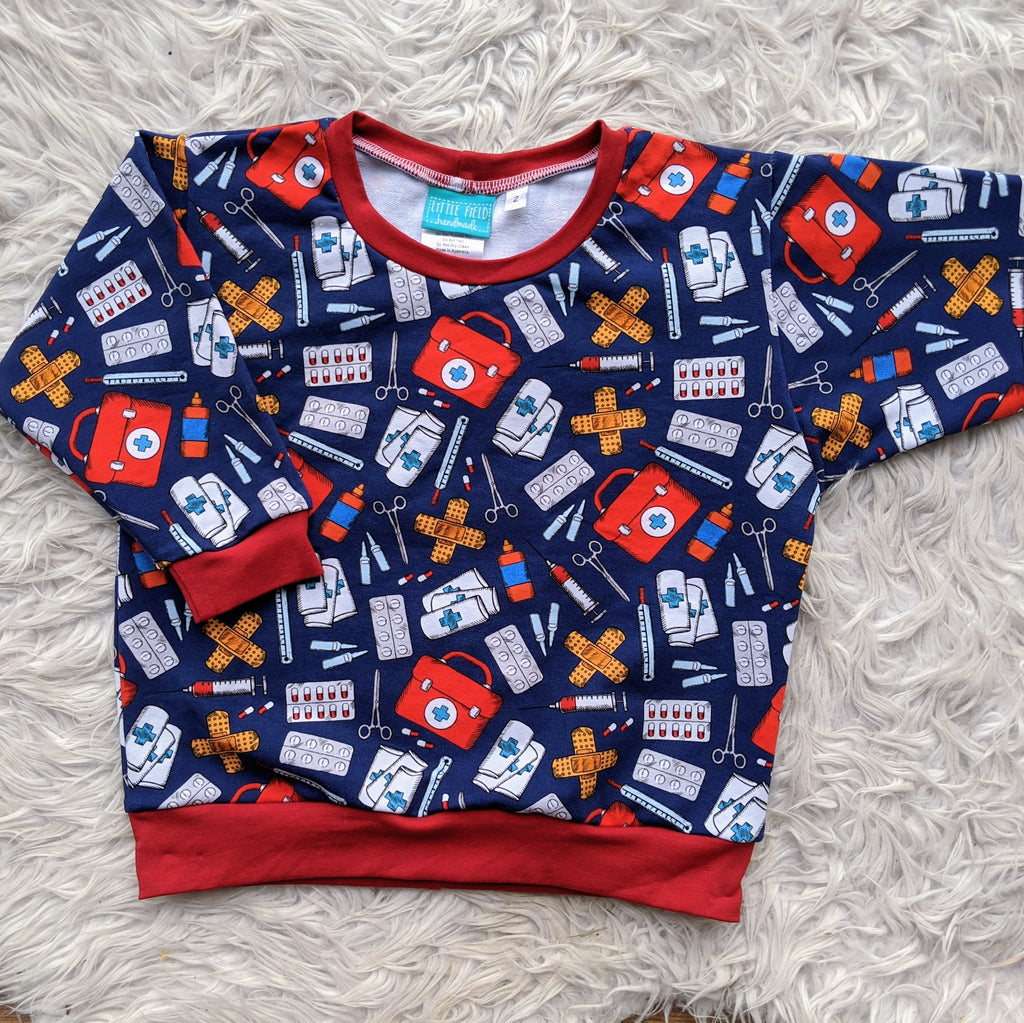 Size 2 First aid lounge jumper
