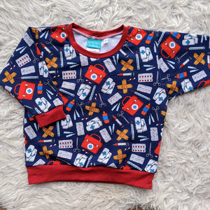 Size 2 First aid lounge jumper