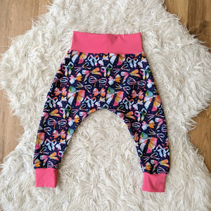 Size 1 Colourful bows harem pants