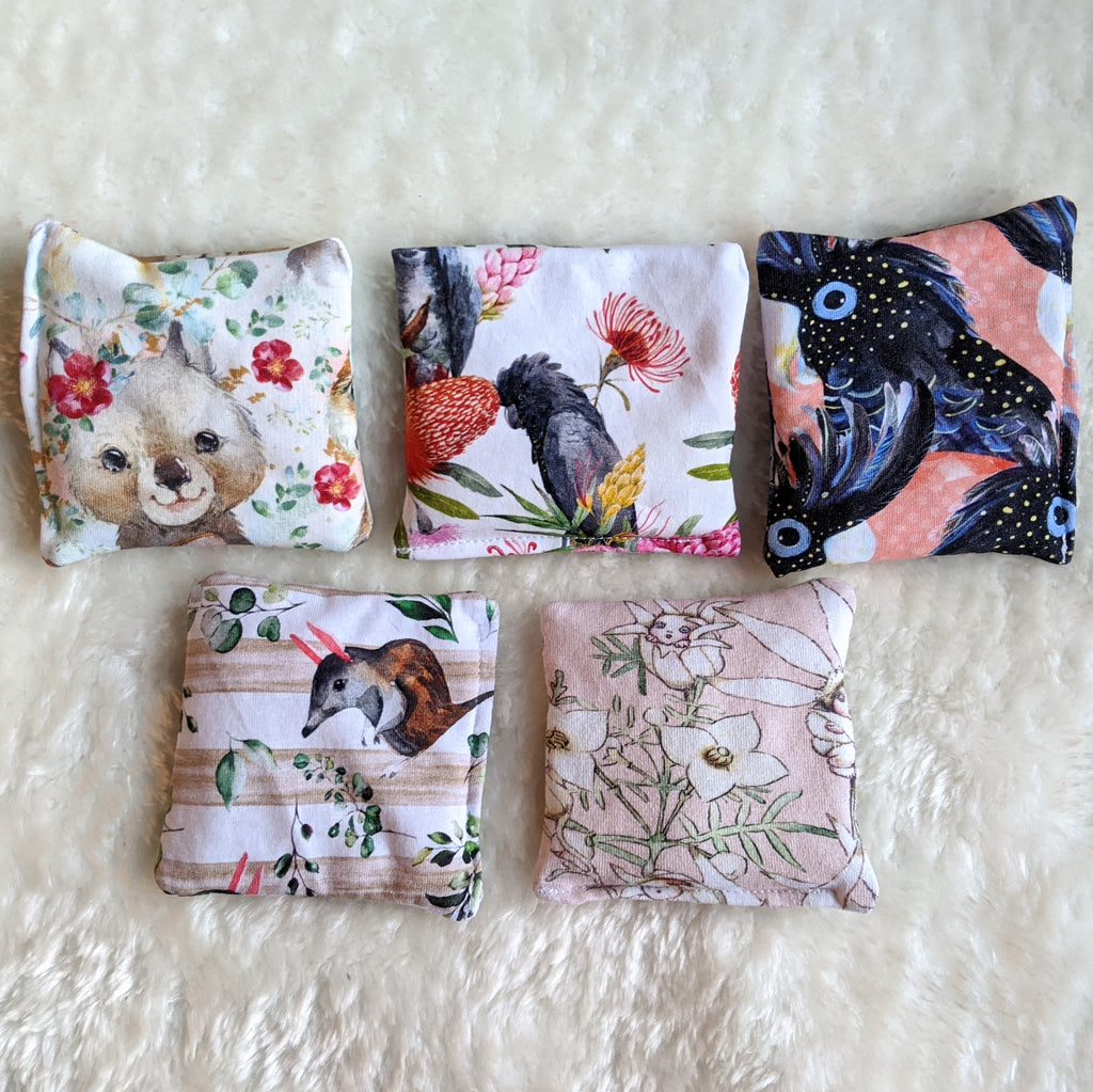 Set of 5 mini rice bags - 8O