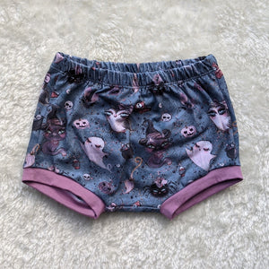 Size 2 witchy cats & friends bummies