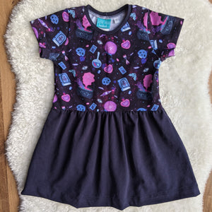 Size 3 Potions gathered waist dress