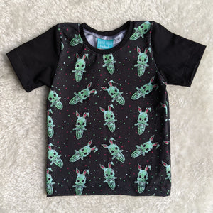 Size 2 zombie bunnies tshirt