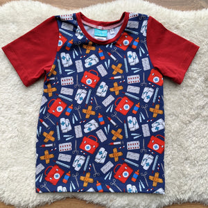 Size 5 medical heroes tshirt