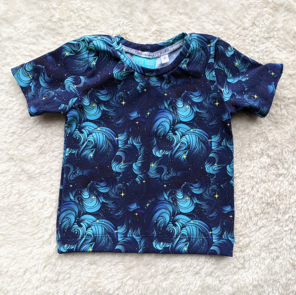 Size 0 starry nights tshirt