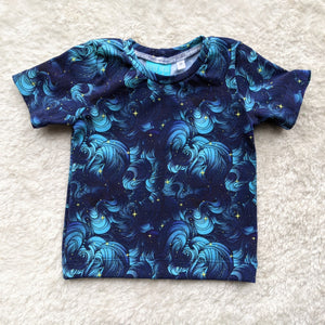 Size 0 starry nights tshirt
