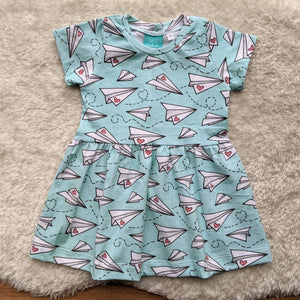 Size 1 love letters gathered waist dress