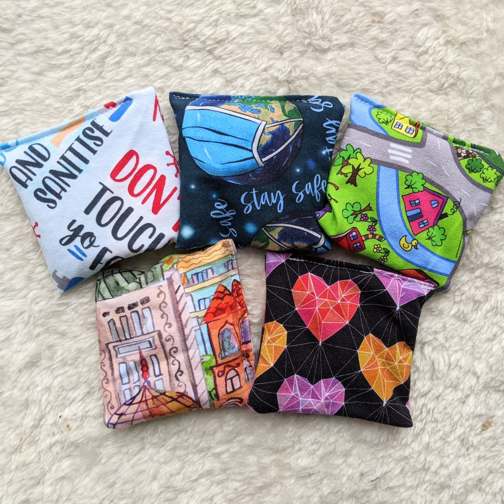 Set of 5 mini rice bags - Pandemic 2