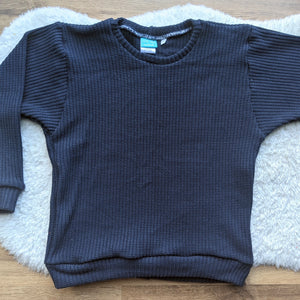 Size 10 NAVY chunky knit lounge jumper