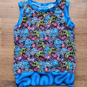 SIZE 3-6 grow with me Zombie brainzzz tank