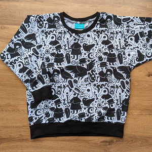 SIZE 5 Plague doctor lounge jumper