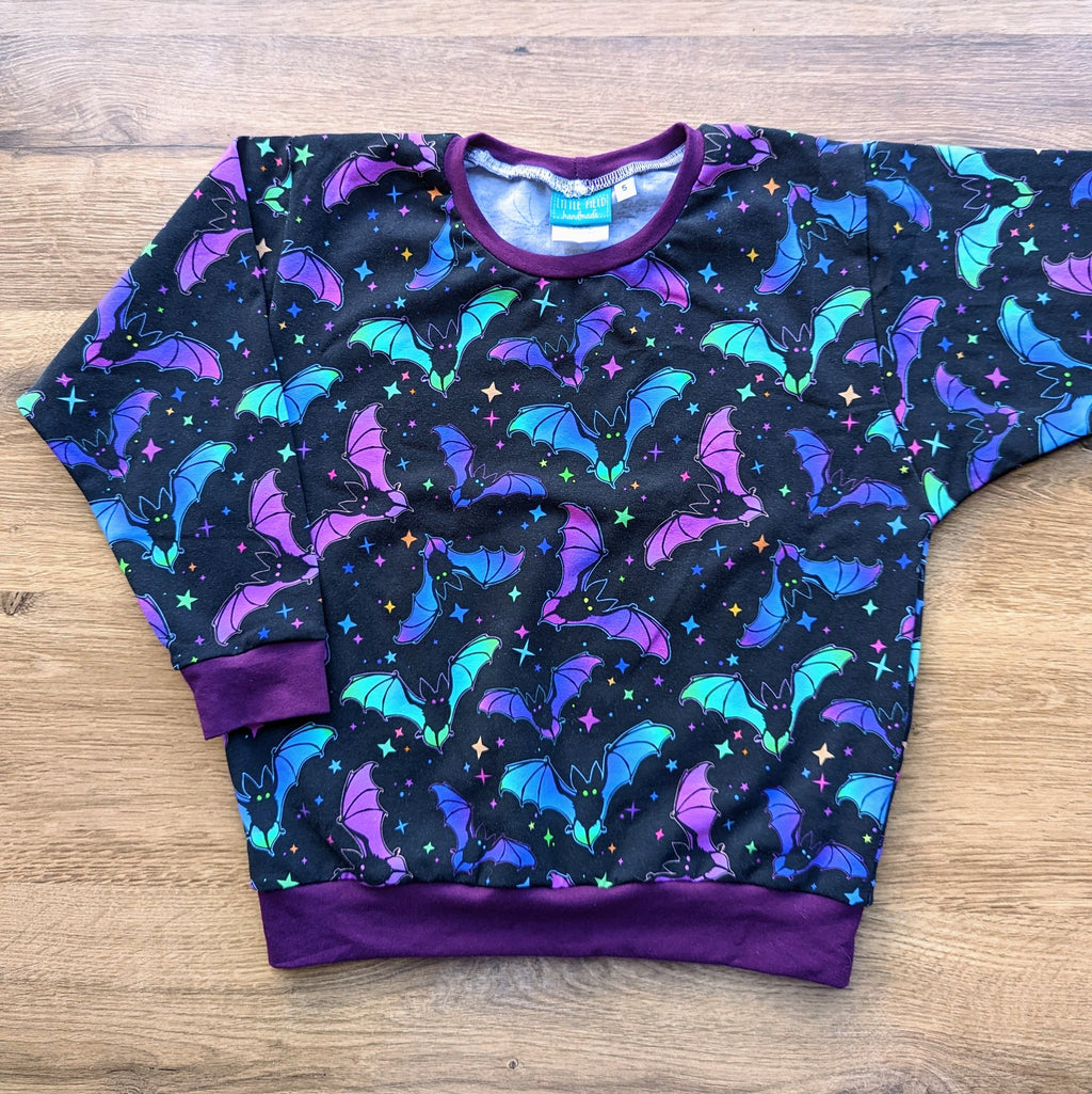 SIZE 5 Neon bats lounge jumper