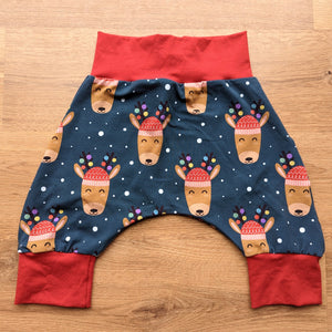 SIZE 3 Reindeer harem shorts