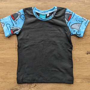 SIZE 2 Sharks tshirt