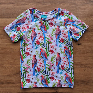 SIZE 6 Rosella floral tshirt