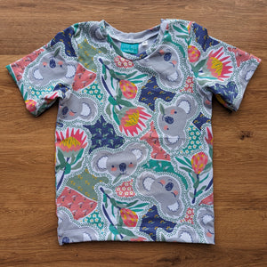 SIZE 4 Patchwork koalas tshirt