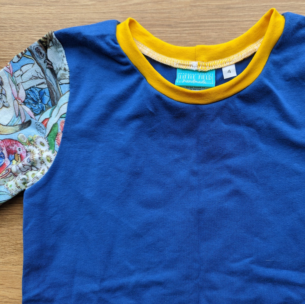 SIZE 4 May Gibbs colourful tshirt