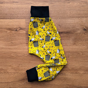 SIZE 2 Bin chickens yellow harem pants