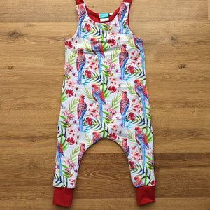 SIZE 1 Rosella floral harem romper