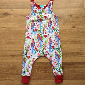 SIZE 1 Rosella floral harem romper