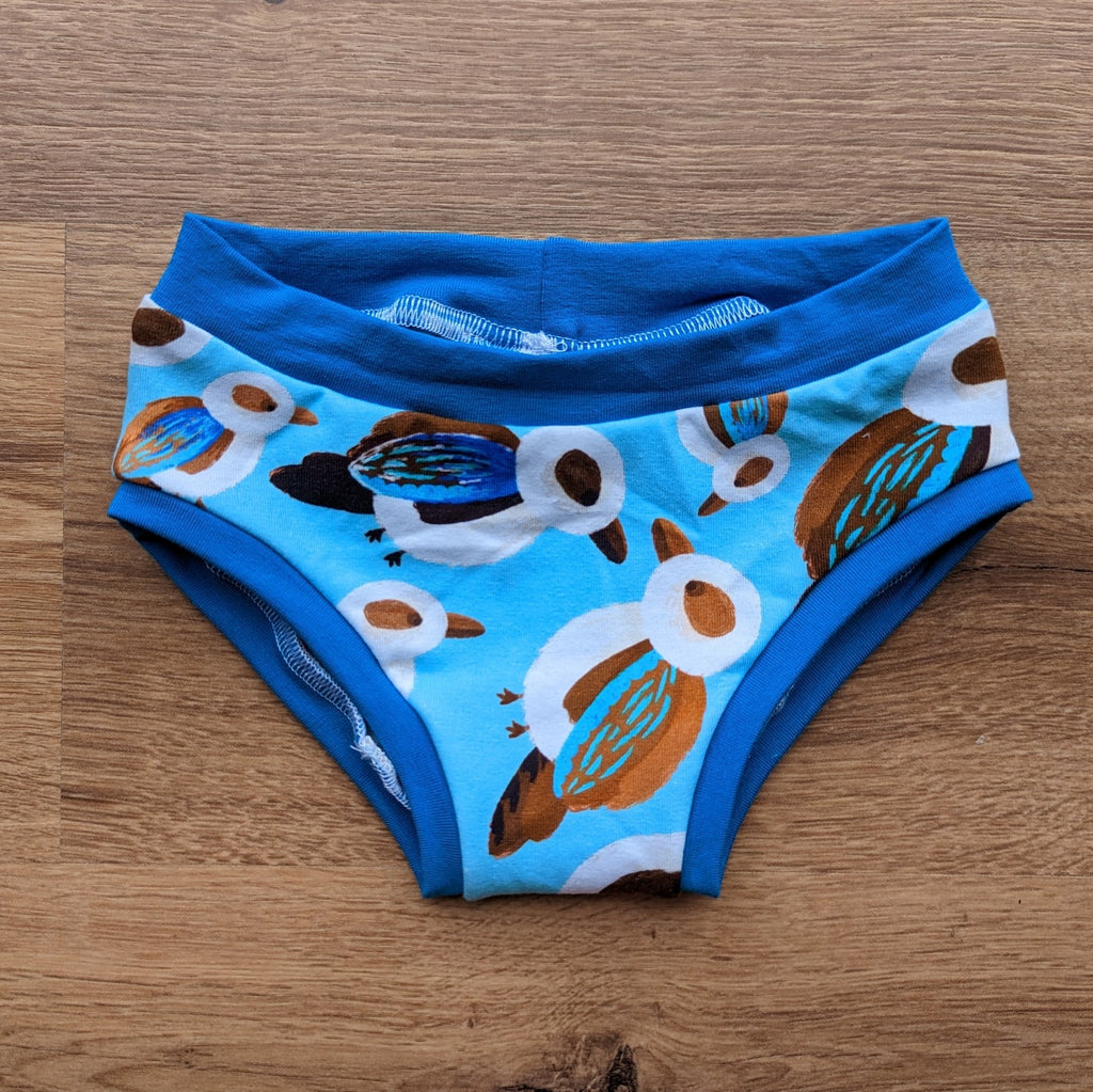SIZE 2 Kasey Rainbow kookies blue undies