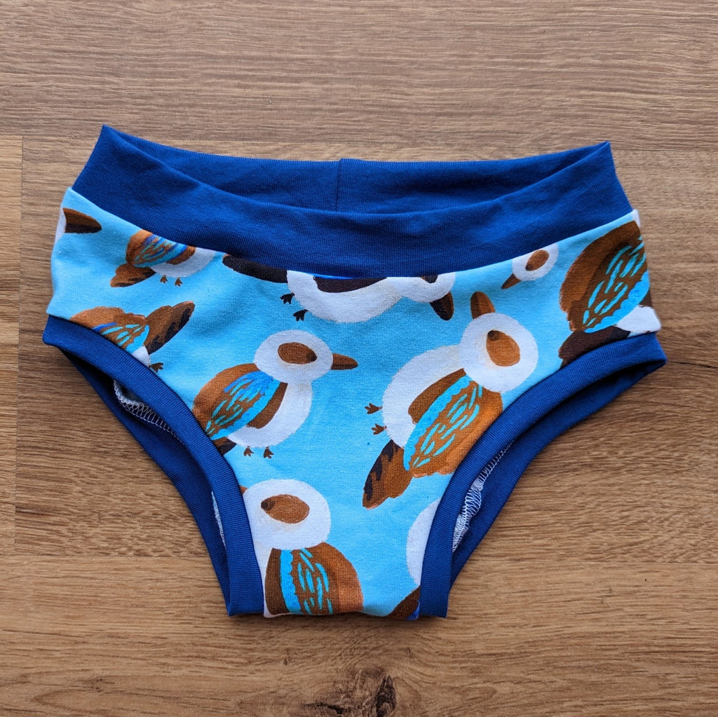 SIZE 4 Kasey Rainbow kookies blue undies